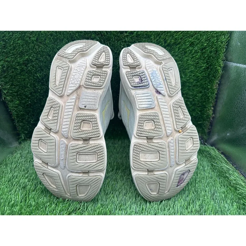 Hoka One One Bondi 9 1162012-TLSL Athletic Sneaker Women's 9B Beige Knit Running